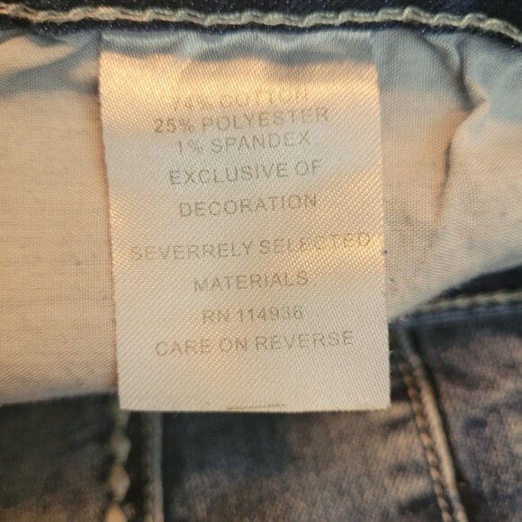 Flypaper Blue Jeans Mens 30x30 Bootcut Medium Light Wash Stretch Denim - Picture 5 of 10